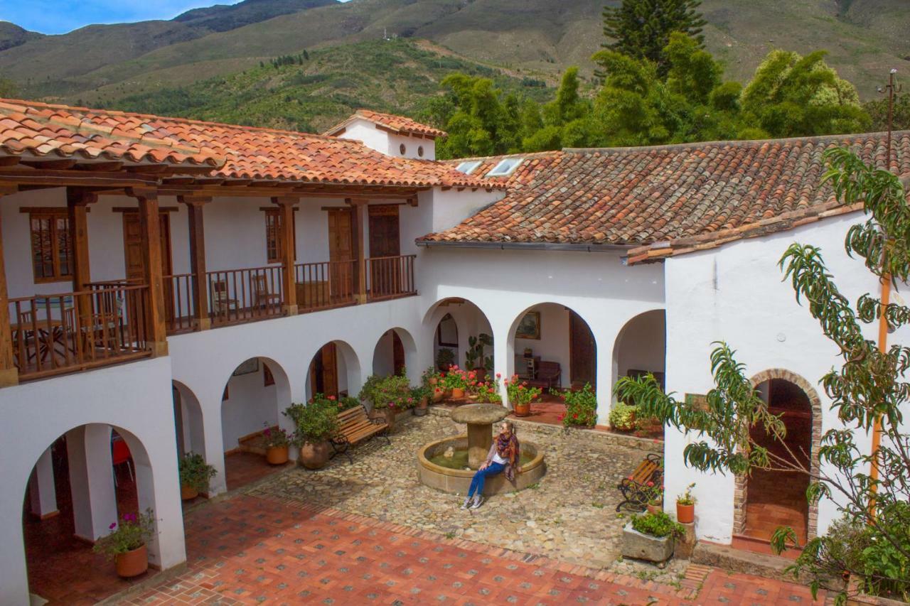Posada Portal De La Villa Villa de Leyva Eksteriør billede